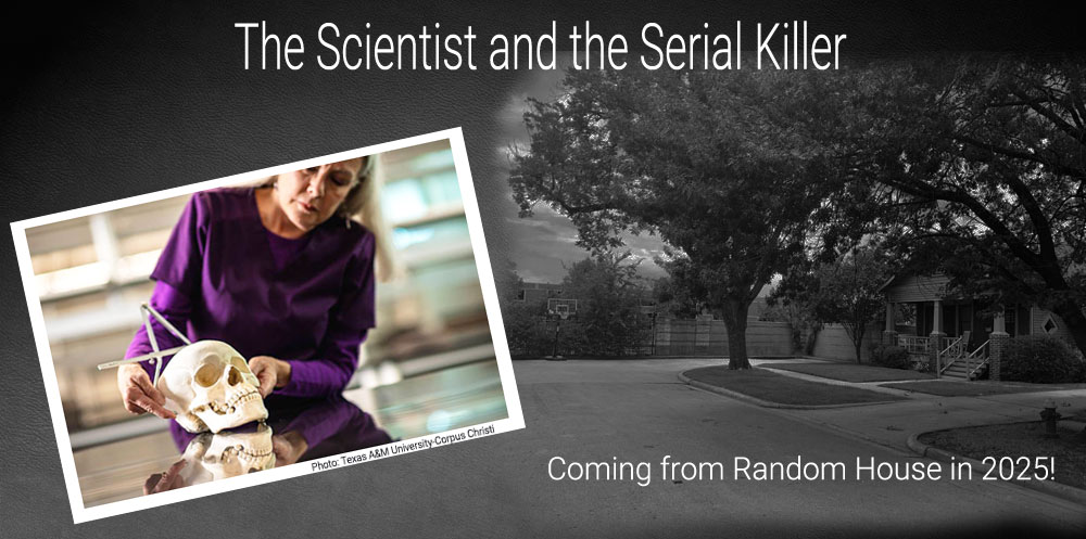 photo of webpage, The Scientist and the Serial Killer