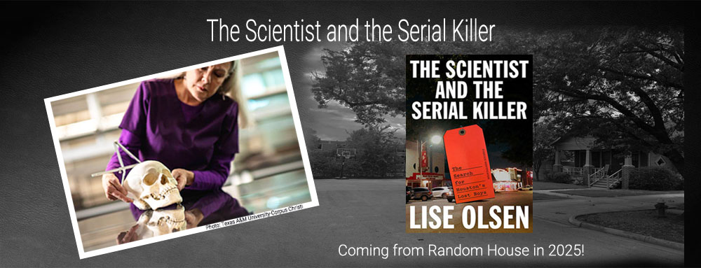 photo of webpage, The Scientist and the Serial Killer